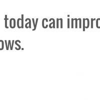 What You Do Today Can Improve All Your Tomorrows Positively Positive Positively Positive